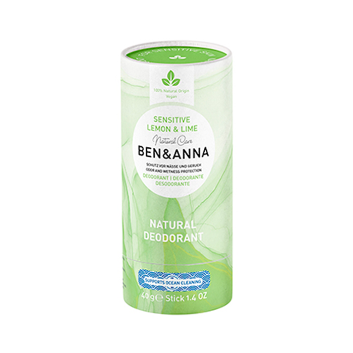 Ben&Anna – Deodorante Stick Sensitive Lemon & Lime