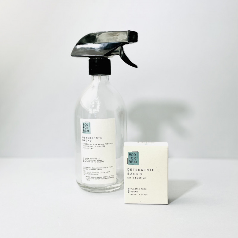 Eco For Real – Detergente Solubile Plastic-Free Bagno